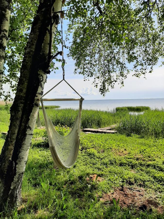 Mere Holiday House Salme Bagian luar foto